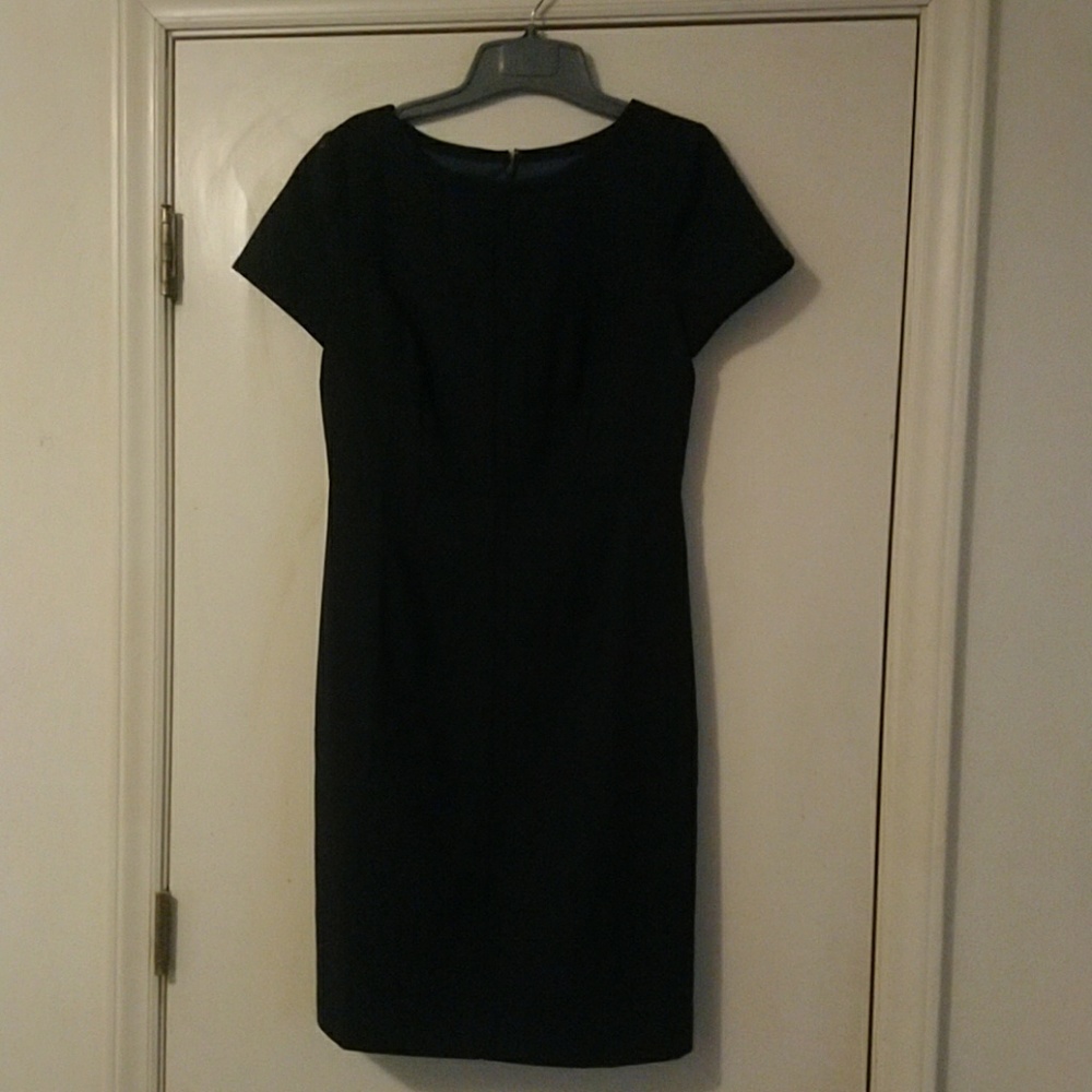Talbots navy dress